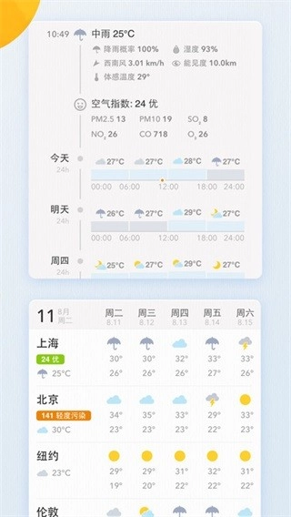 我的天气预报图2