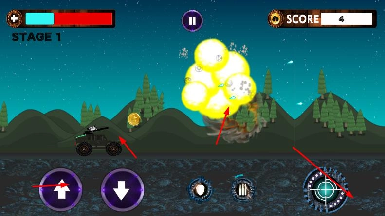 吉普车防御战图3