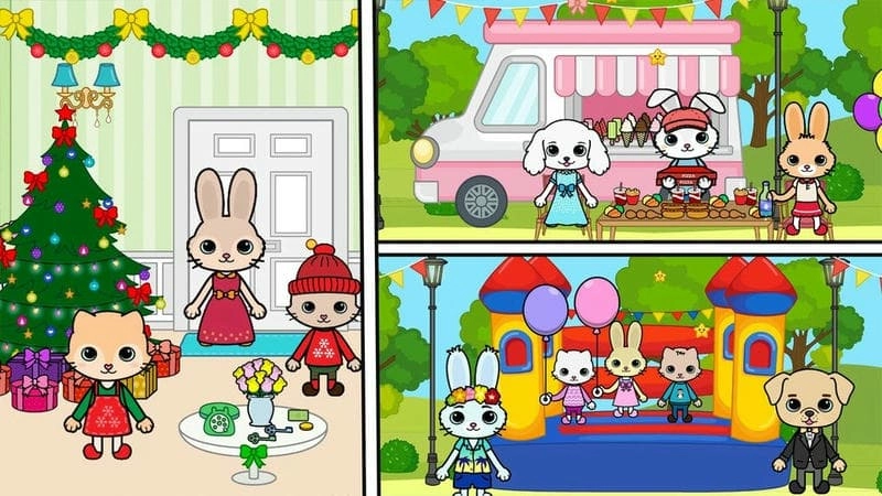 托卡迷你小镇闺蜜家图2