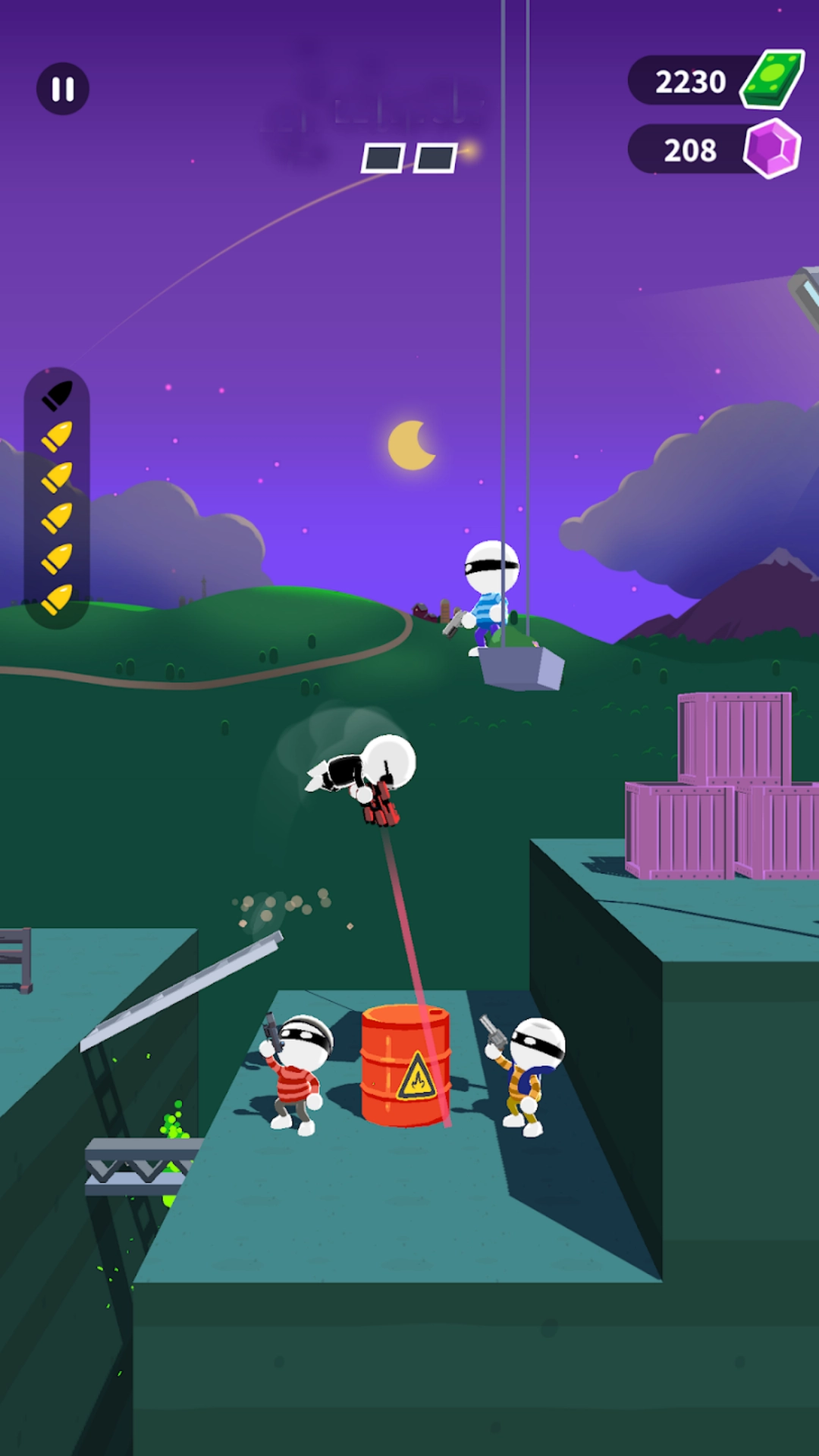 双枪火柴人射击图1