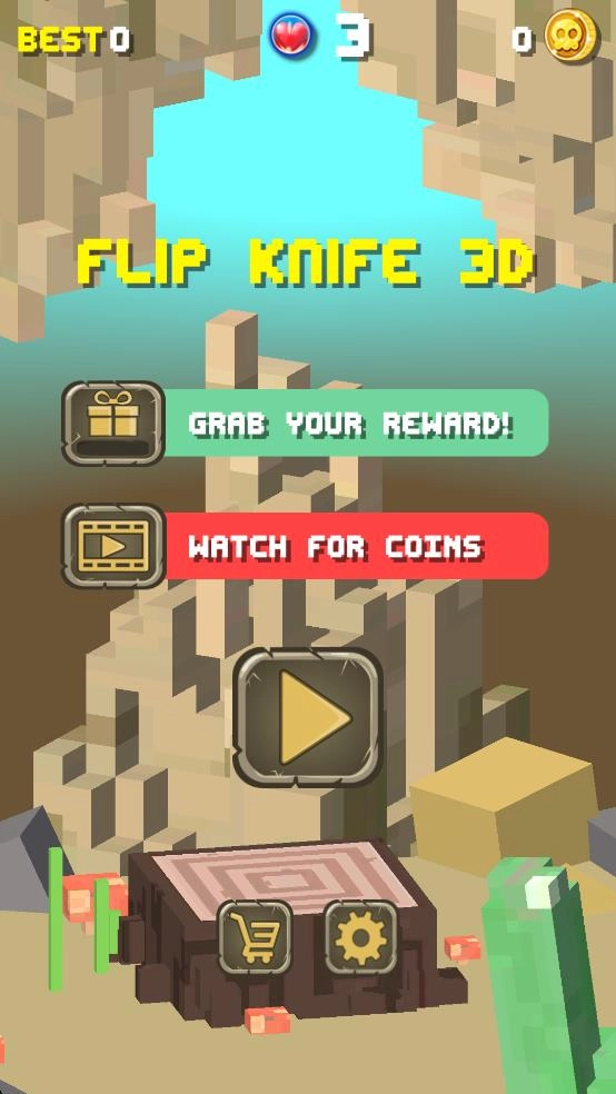 翻转小刀3d3