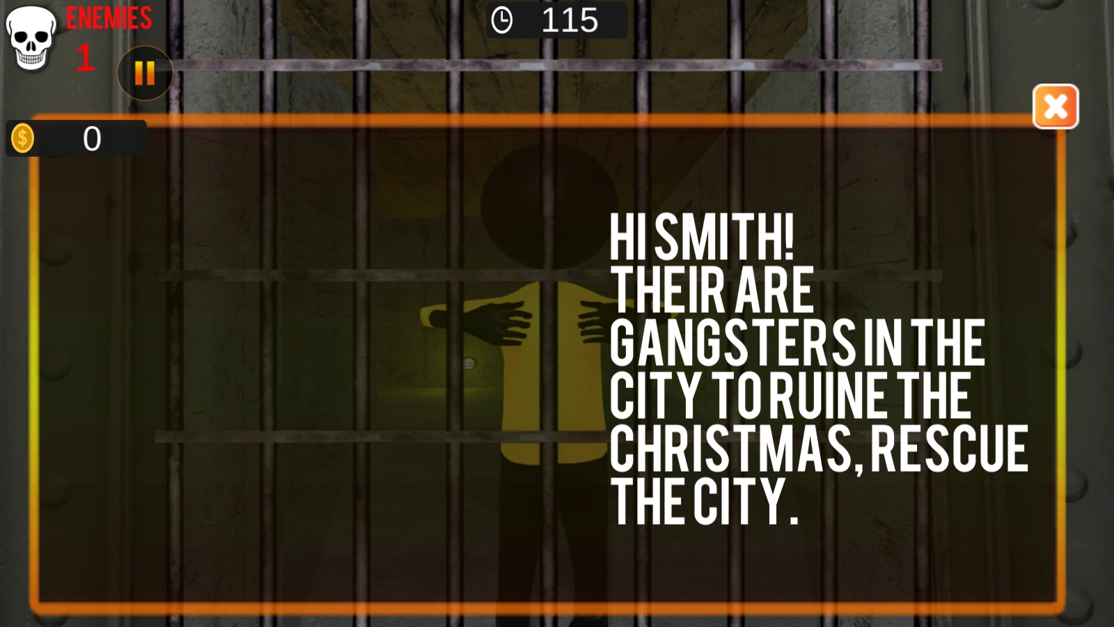 怪力火柴人越狱