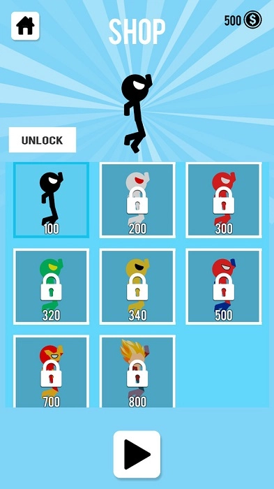 火柴人摇摆绳英雄图1