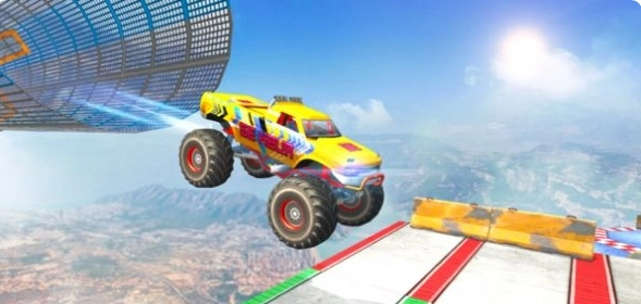 汽车斜坡特技图3