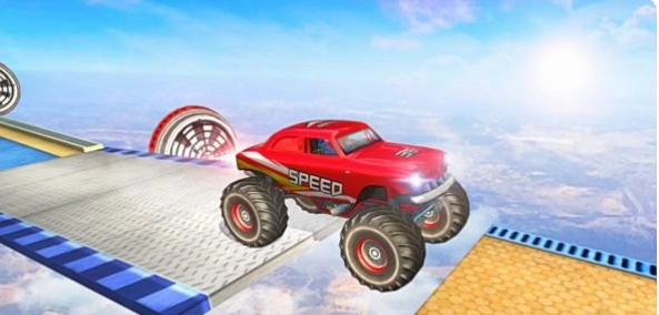 汽车斜坡特技图2