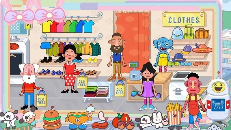 公主城堡商场购物1