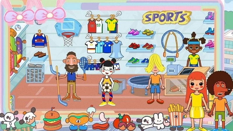 公主城堡商场购物3