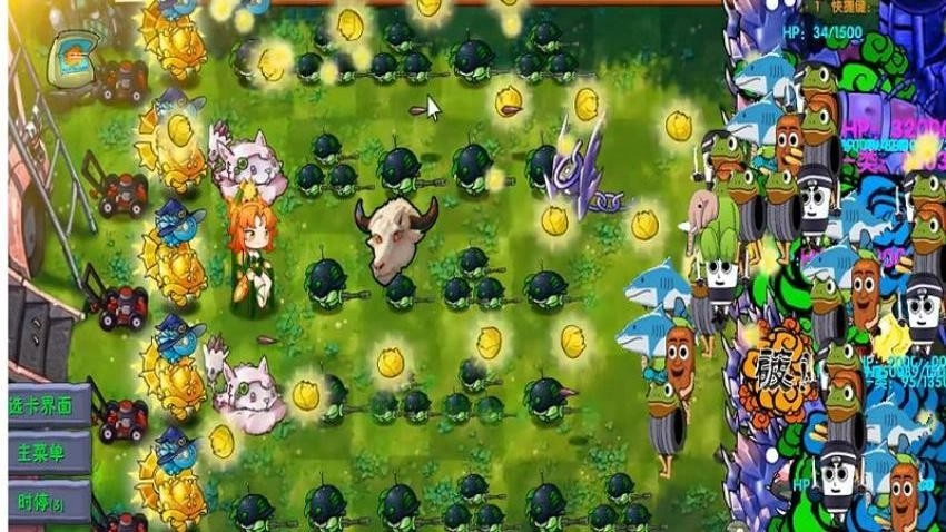 融合植物战争免费版图3