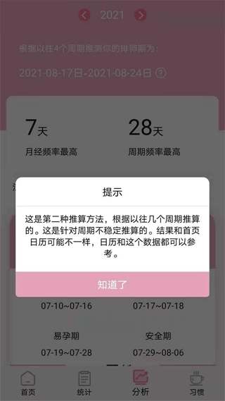 安全期排卵期计算软件图3