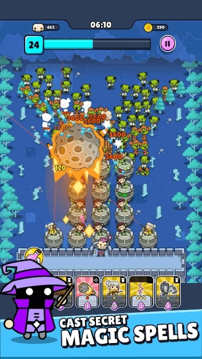 朋克塔防幸存者游戏