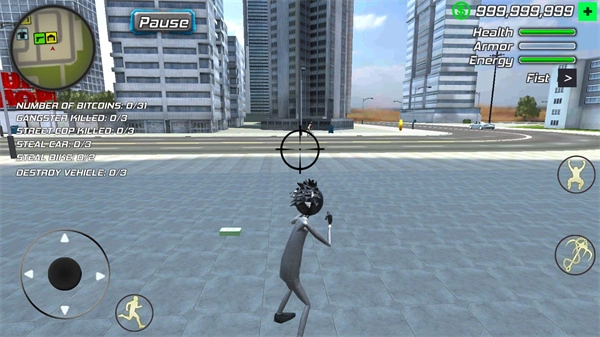 惊人犯罪火柴人 Amazing Crime Strange Stickman - Rope Vice Vegas