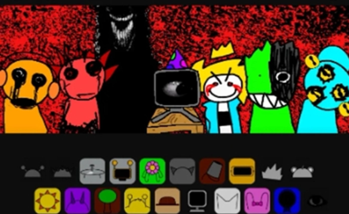 节奏盒子sprunki涂鸦版