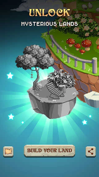 像素艺术彩色岛图3