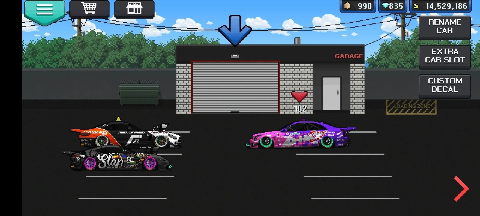 像素赛车手mod版(1)