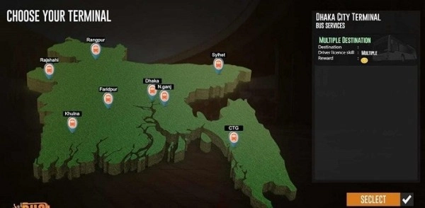 巴士模擬器孟加拉國截圖2