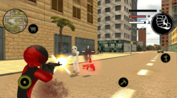 超级火柴人绳索英雄图1