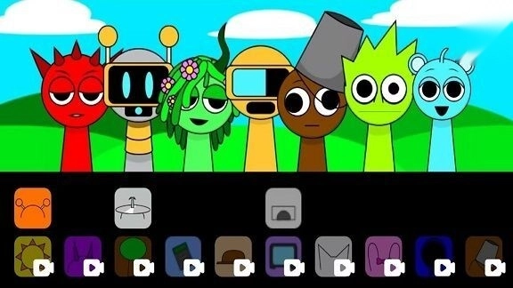 节奏盒子僵尸版图1