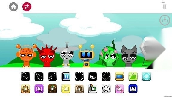 节奏盒子僵尸版图4