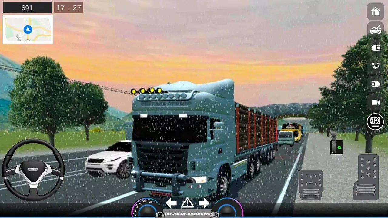 印尼卡车模拟器(汉化版图5