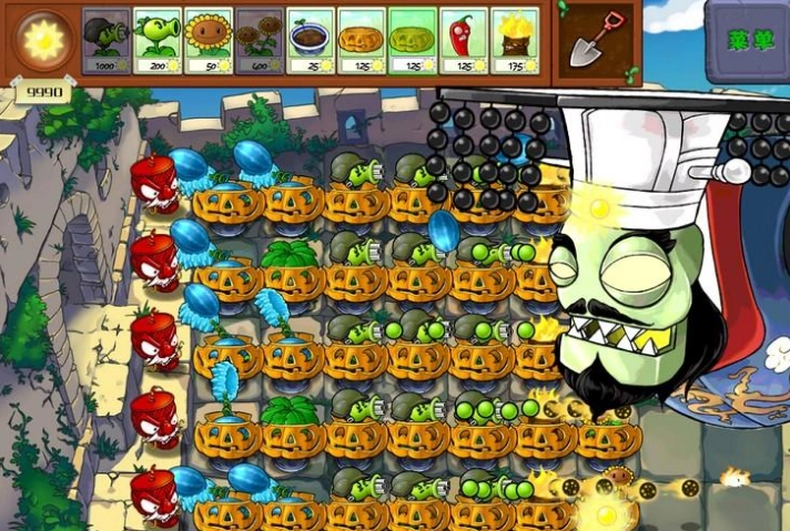 植物大战僵尸秦始皇版图3