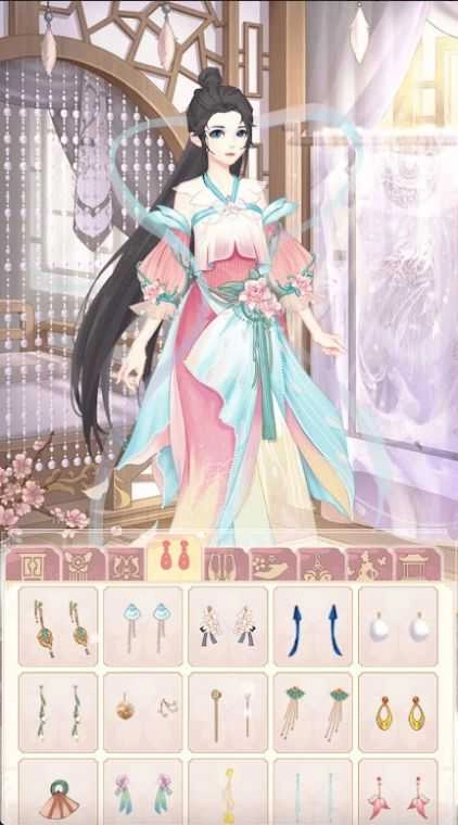 宫廷古风换装少女图2