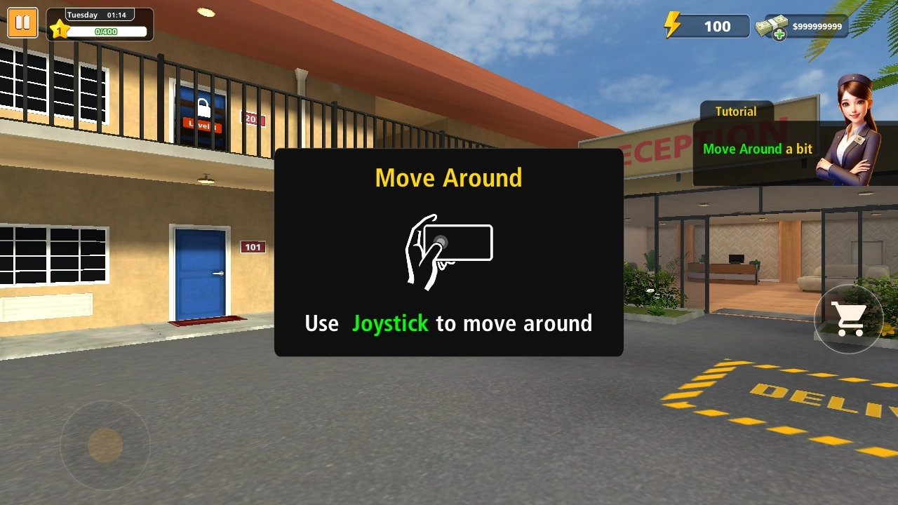 汽车旅馆模拟器安卓(Supermarket Motel Simulator)  安卓版截图3