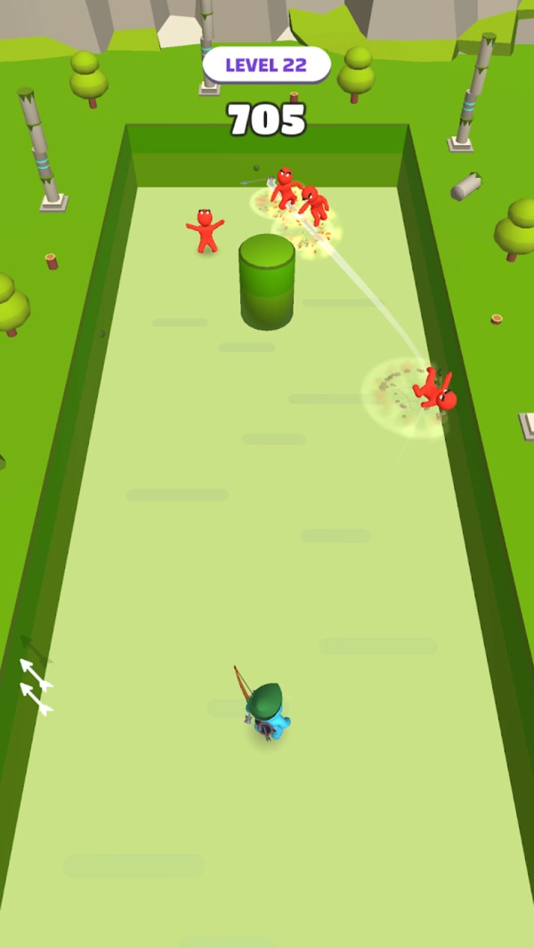 人类曲折射击图1