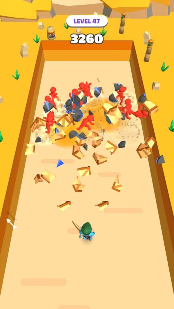 人类曲折射击图3