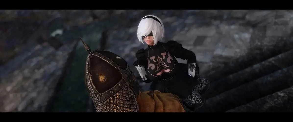 上古卷轴52b小姐姐独立随从MOD 图1