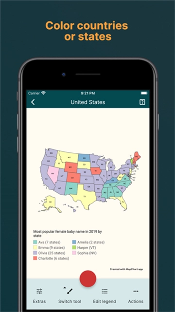 mapchart中文版图1