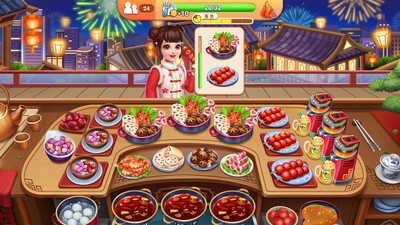 风味美食街游戏 