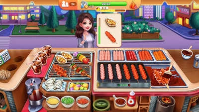 风味美食街游戏 