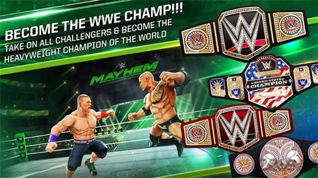 美国职业摔跤游戏WWE 