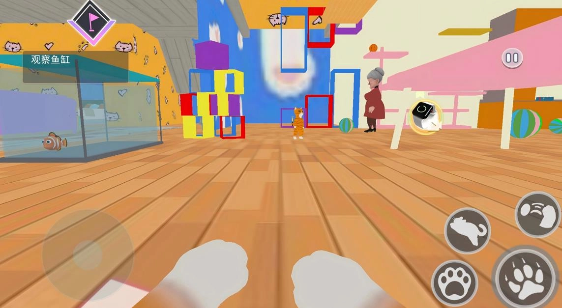 愤怒奶奶和猫(2)