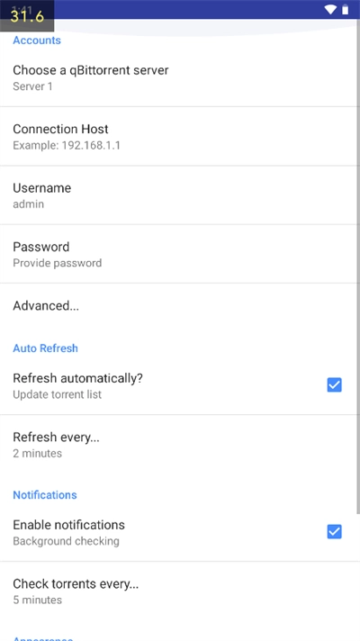 qbittorrent客户端工具(1)