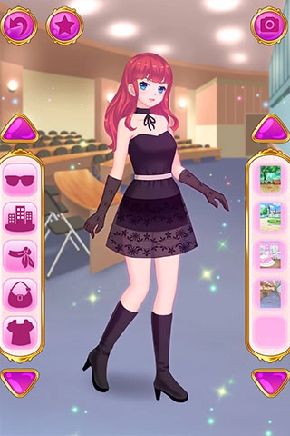 时尚女孩的装扮秀游戏5