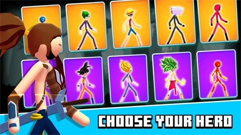 火柴人像素英雄游戏图4