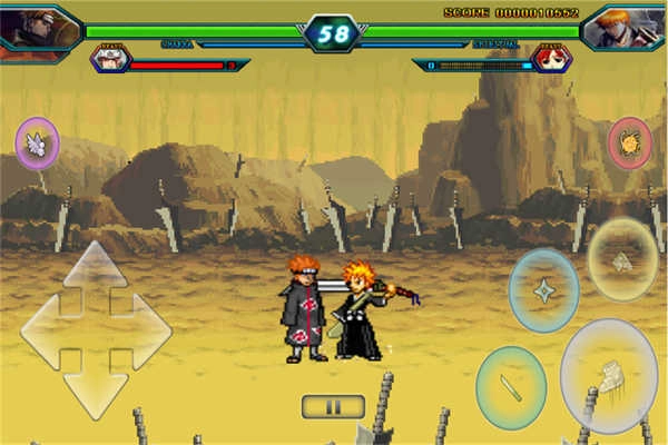 死神vs火影手机联机版