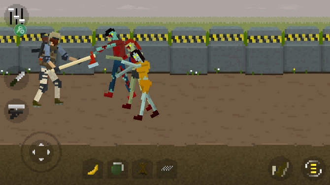 暗夜之战像素打僵尸汉化版