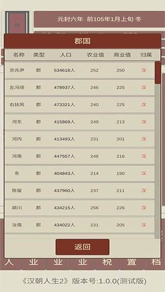 汉朝人生2不减反增版图2