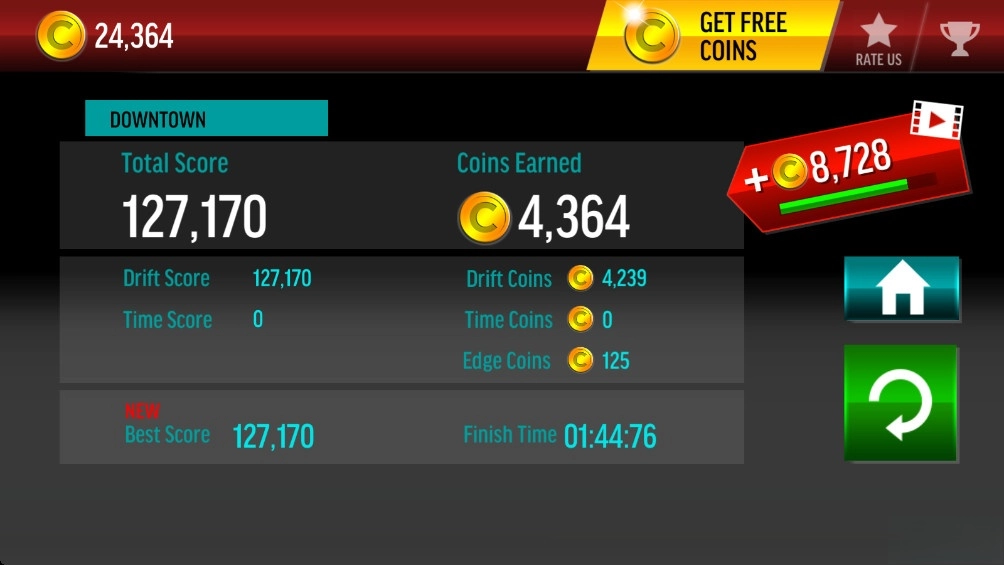 极限漂移城市大量货币版截图3