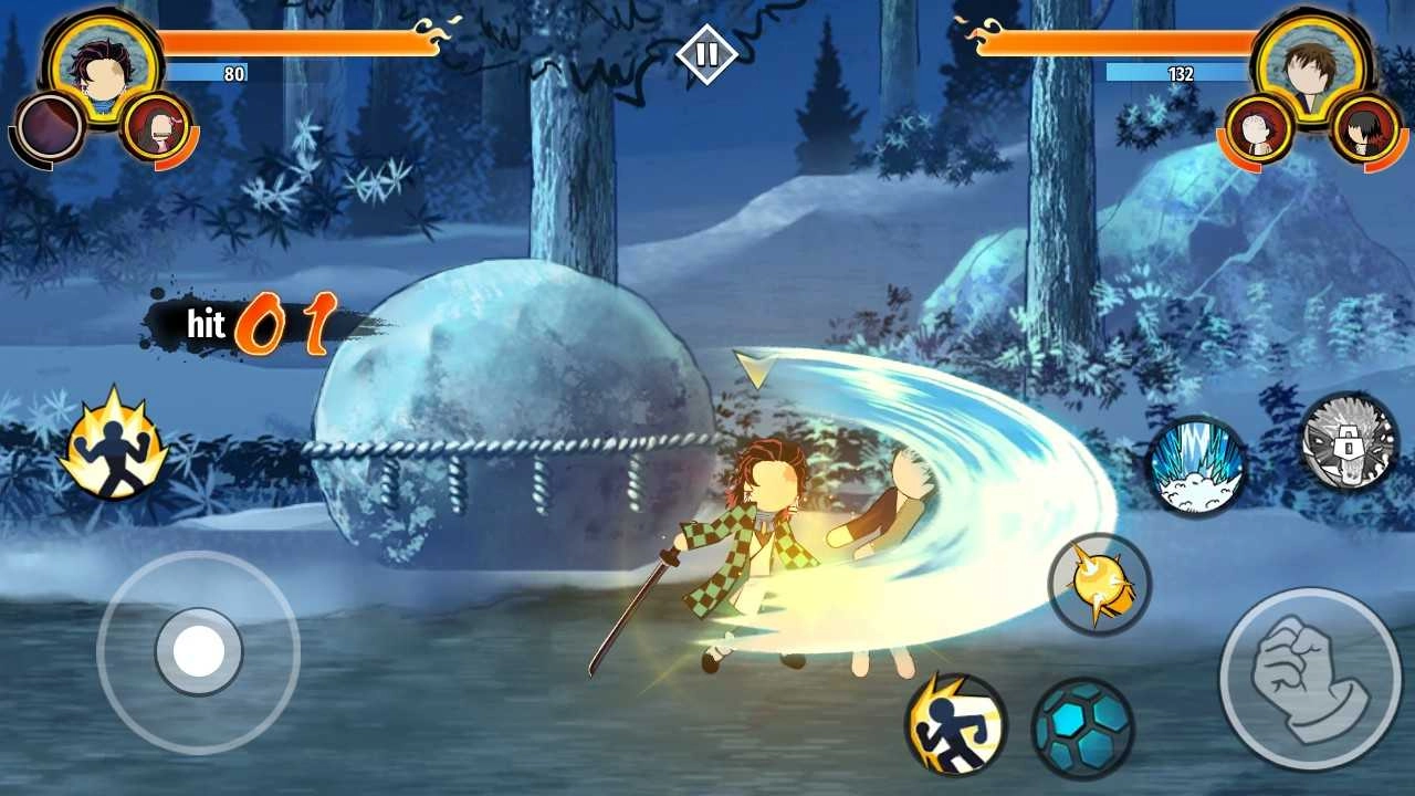 火柴人鬼灭战斗图2