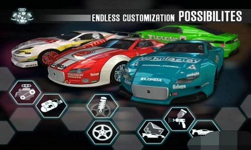 山脊赛车滑流游戏