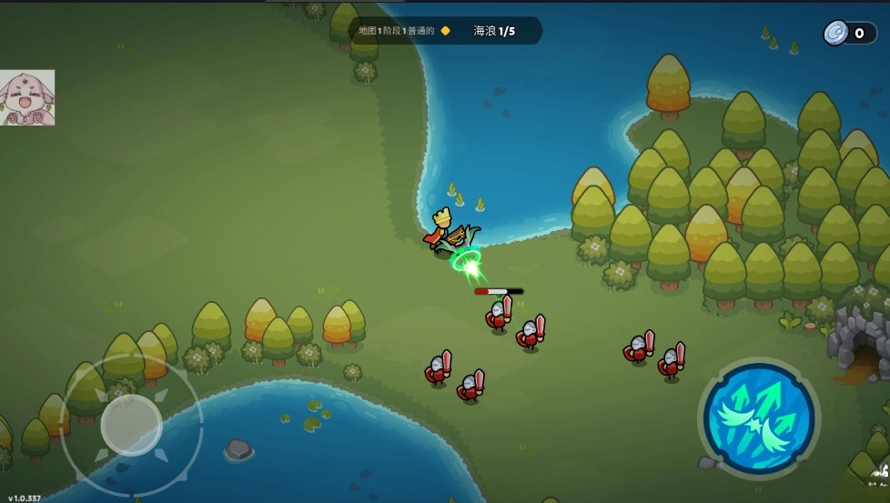 夜幕王国边境塔防折相思版图4