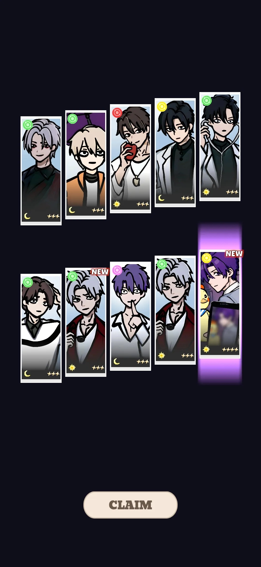 恋与深空同人抽卡截图1