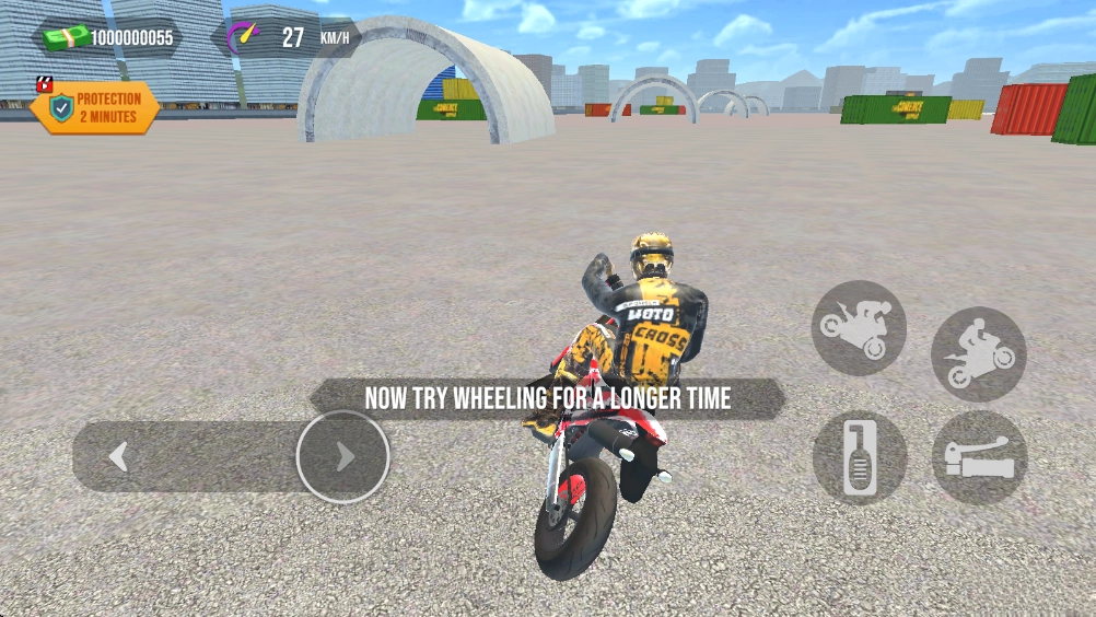 前輪特技摩托手機版截圖3