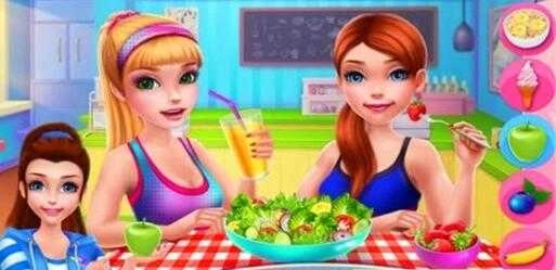 惊人的健身女孩