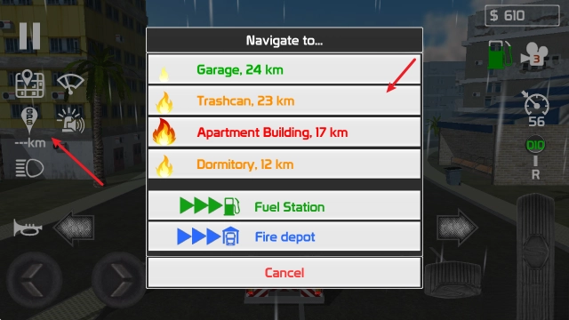 消防车模拟器免费  安卓版截图1