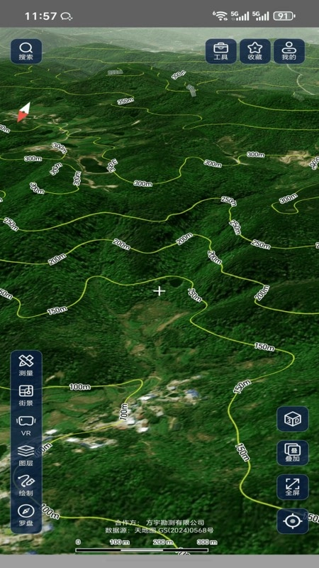 山水地图高清版图1