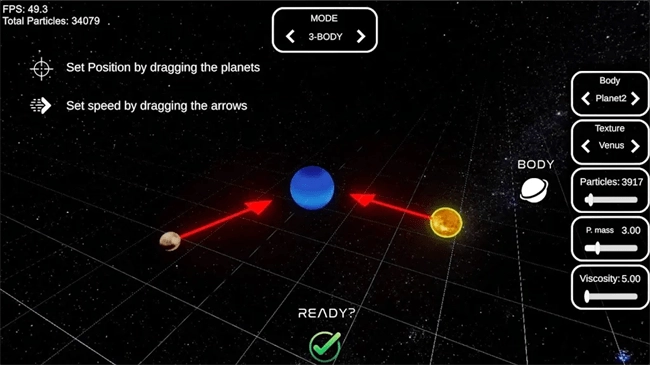 太空碰撞模拟器游戏图1